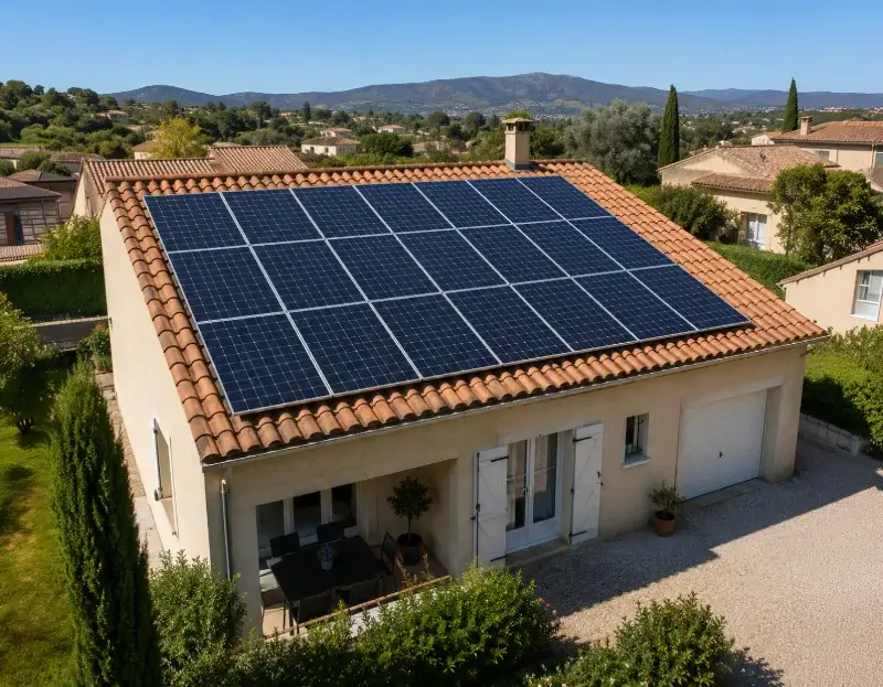Prime à l'autoconsommation panneaux solaires Lesquin — aide financière de l'État